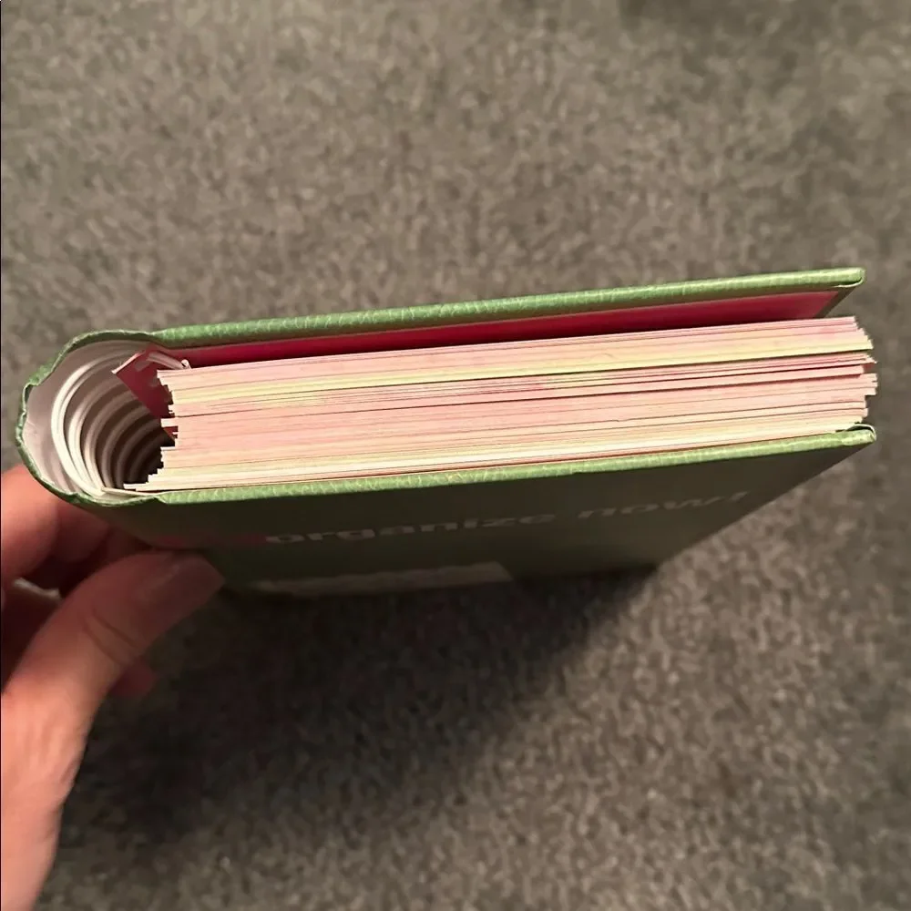 Organize Now! Green Planner by